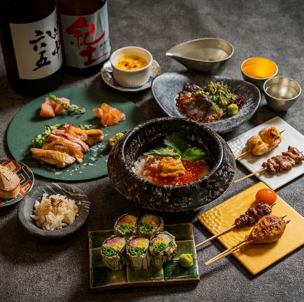 【3日前までOK】3時間飲み放題付！とりろまん満腹コース全13品6000円(税込)
