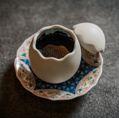 黑芝麻杏仁豆腐