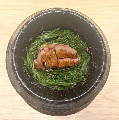 山形县最上鸭九条韭菜锅