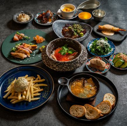 名物地鶏と自慢の土鍋を堪能♪【匠~TAKUMI~】2時間飲み放題付き◆全11品6000円