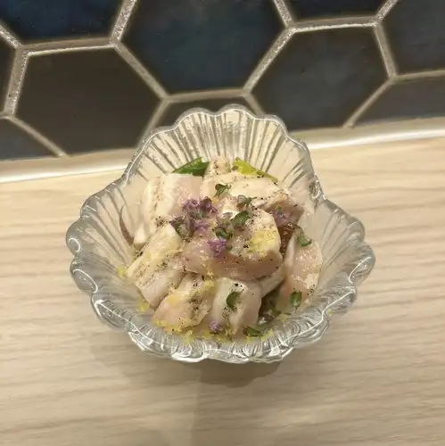 黒さつま鶏の柑橘仕立て