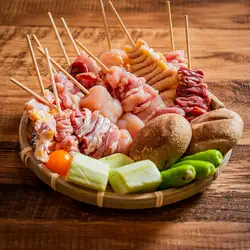 We also offer limited quantities of yakitori made with rare cuts and premium chicken.