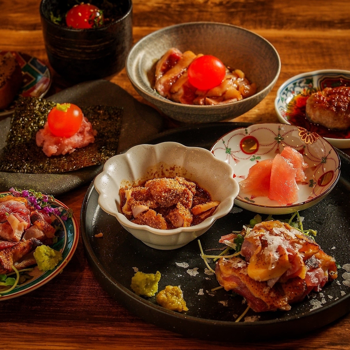 15時からオープン！博多・中州で昼のみはとりろまん♪