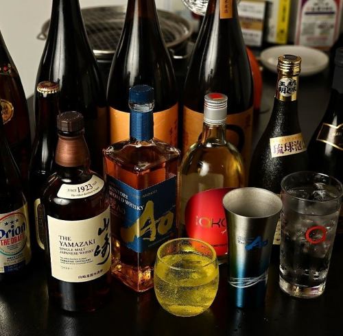 お酒の種類も豊富◎