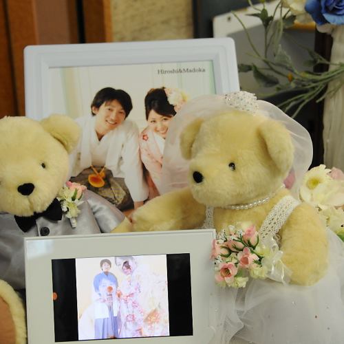 ケーキや装花のち込みもOK