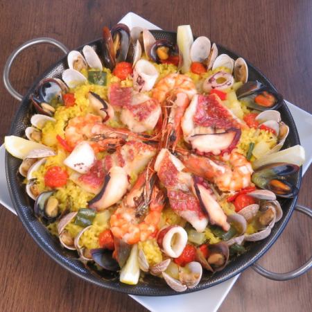 西班牙海鮮飯（2人份）