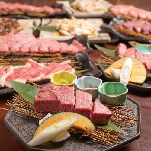 〈A4、A5ランク〉30日間熟成十勝産黒毛和牛などが楽しめる焼肉店!