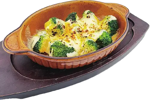 ブロッコリーとチーズのオーブン焼き