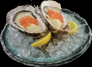 活牡蠣いくらのせ(1個)