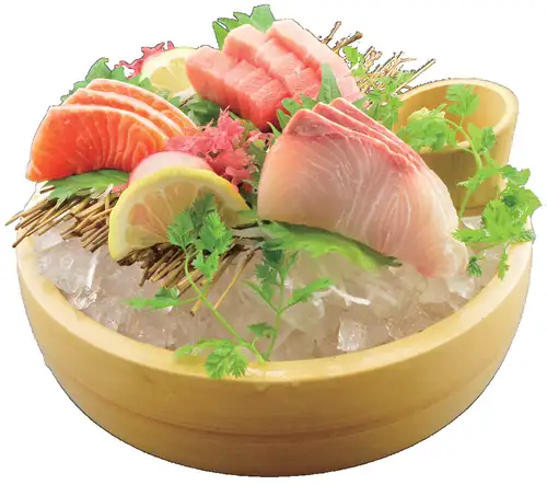 本日の御刺身3種盛合せ