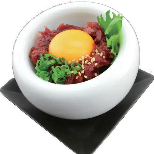 九州桜馬肉の赤身ユッケ