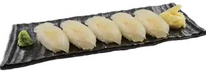 [釧路産]自家製〆サバ寿司(5貫)/白身魚の寿司(5貫)　各