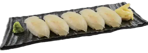 [釧路産]自家製〆サバ寿司(5貫)/白身魚の寿司(5貫)　各