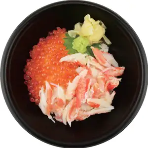 [北海道産]鮭いくらと本ずわい蟹丼/本日の海鮮丼