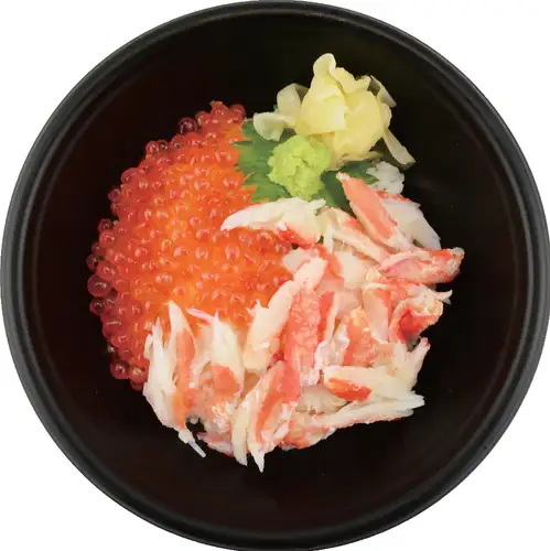 [北海道産]鮭いくらと本ずわい蟹丼/本日の海鮮丼