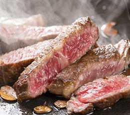 Grilled Japanese black beef steak (150g)