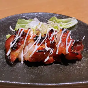 若鶏の照り焼き サラダ添え