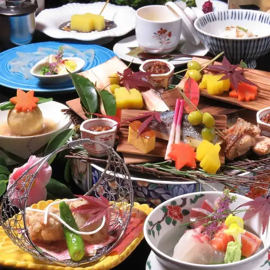 お料理のみ＜舞鶴コース＞料理長いちおし旬の食材 季節の日本料理