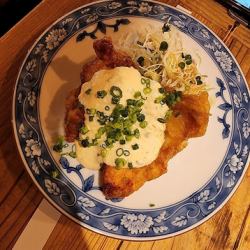 サクサク衣の鶏天