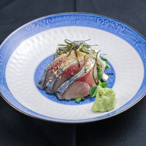 芝麻鯖魚刺身