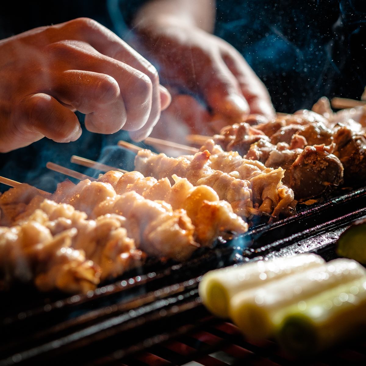 銘柄鶏「大山どり」を使用した大ぶり本格焼き鳥！！