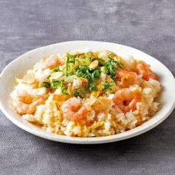 Shrimp garlic fried rice