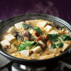 鰻と豆冨の柳川風