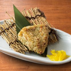 桜海老と青のりの焼きおにぎり/しらすと青じその焼きおにぎり 各1個