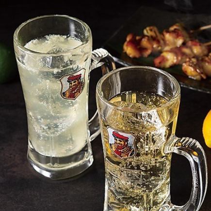 【90分スタンダード飲み放題】ハイボール・サワー・果実酒など◆単品飲み放題Aプラン1540円