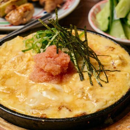 明太チーズだし卵