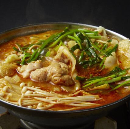 鶏白湯辛鍋