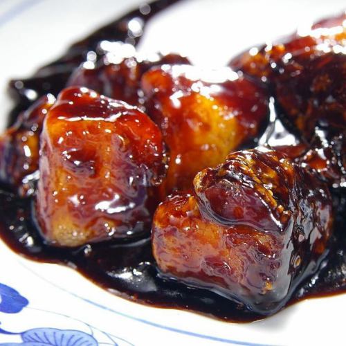 北京風黒酢酢豚（1280円）