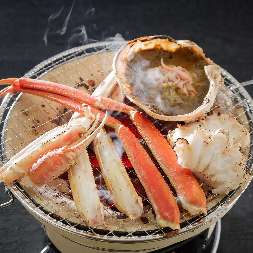 Fugu/crab banquet is very popular at Kanikichi PREMIUM! Snow crab course starts from 9,680 yen