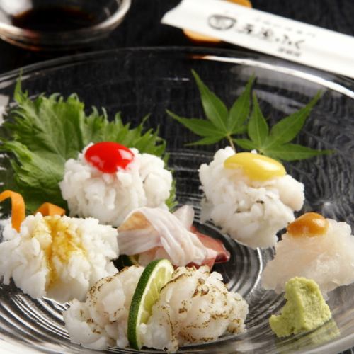 はも刺身5種盛り