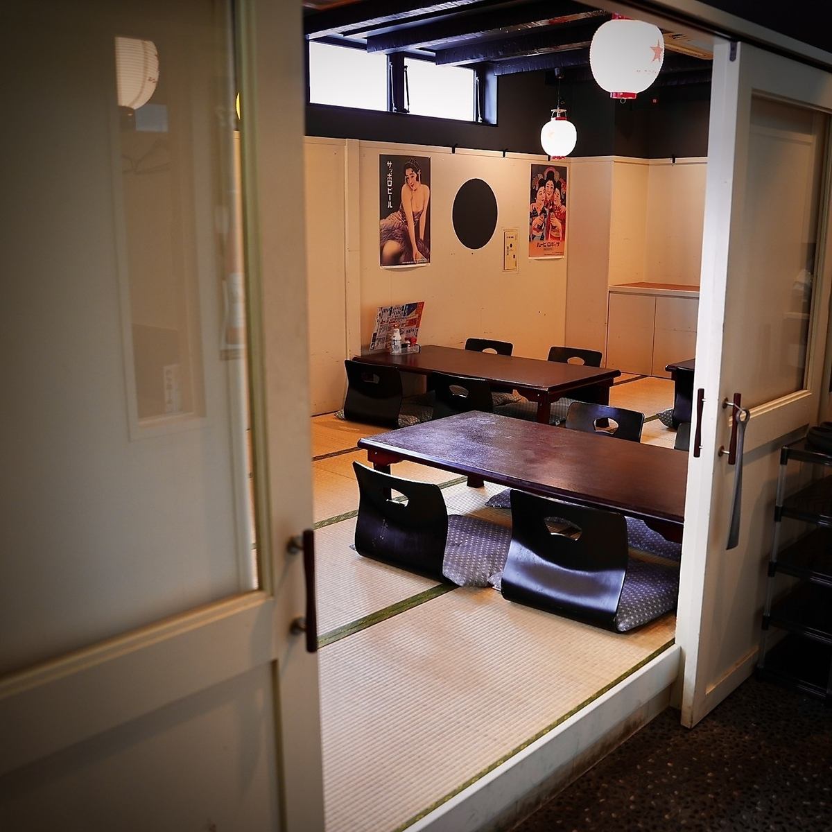 個室の広々座敷で宴会可能です♪