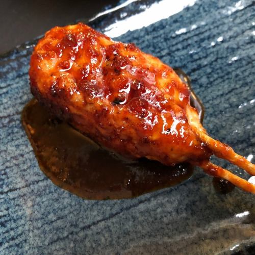 The restaurant's proud Tsukune (sauce)