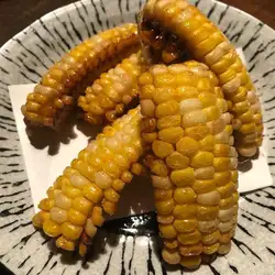 Deep-fried corn