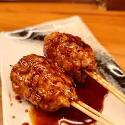 店自慢のつくね(たれ)