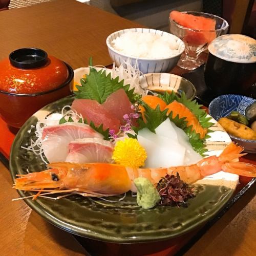 Sashimi set meal