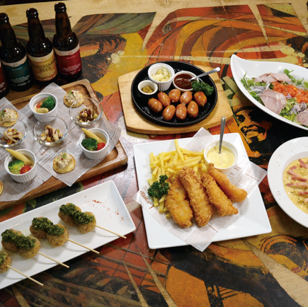 【12/1~】【パーティーJACK! ★】クラフトビール飲み放題付きコース5,980円(税込)