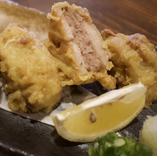 蓮根はさみ揚げ/蓮根礒部揚げ