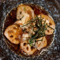 Deep-fried lotus root