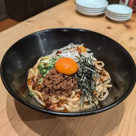 月見坦々まぜそば