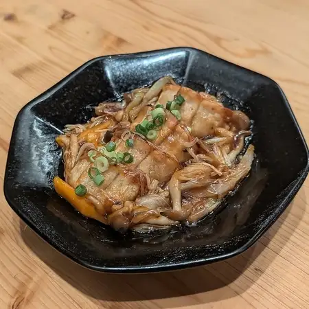 揚げ餃子 きのこ餡掛け