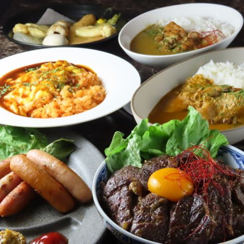 フードも充実！シーシャとともにお楽しみください◎