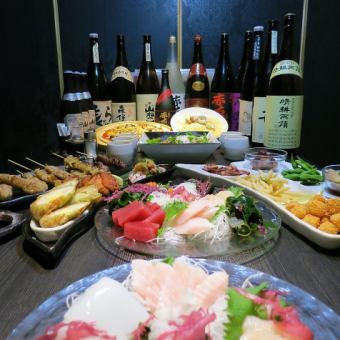 [Monday] 15 dishes/5000 yen + 3 hours all-you-can-drink 1500 yen [6500 yen excluding tax] [7150 yen including tax]