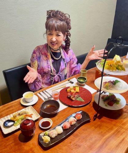 初めての百重懐石

#歌手　#朝比奈あきこ　#和風アフターヌーン　#百重懐石　#ままや　#ランチ　#栄