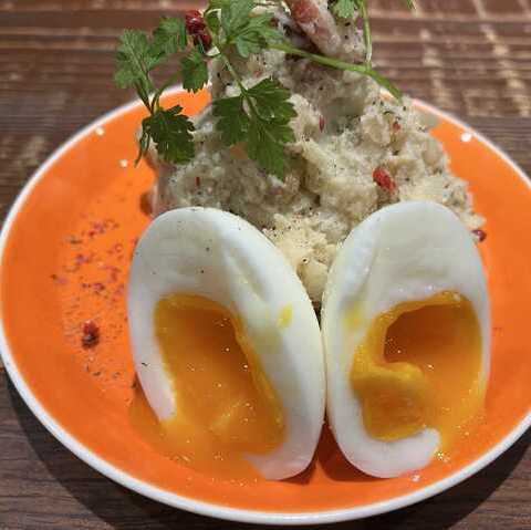 スモーキーなポテトサラダ