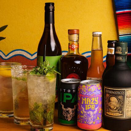 6種のビールやクラフトサワーなど、気になる『ドリンク』が盛りだくさん