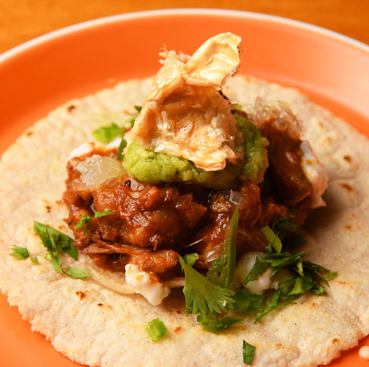 【お料理のみ】チキンやタコス2種など8品スタンダートコース